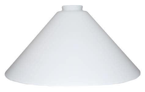 Vianne Opal Matte 14" Cone-2144 | Glass lamp shade, Ceiling fixtures ...