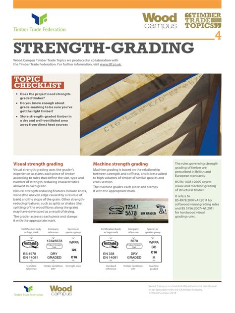 Timber strength grading | PDF | Lumber | Wood