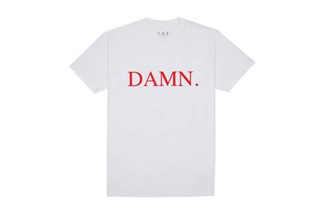 TDE Launches DAMN Merch for Kendrick's New Album | Hypebeast