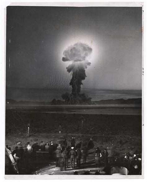 Atomic Bomb test at Yucca Flat, Nevada | International Center of ...