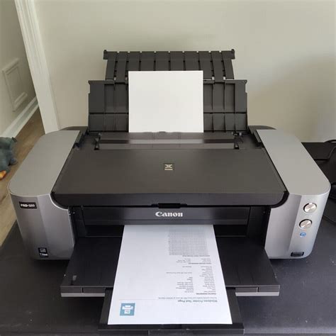 Canon PIXMA PRO-100 Inkjet Color Digital Photo Printer Tested Working ...