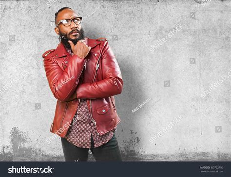 Black Man Thinking Stock Photo 350792750 | Shutterstock