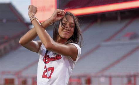 Nebraska Volleyball Player Going Viral Before Wednesday's Big Match