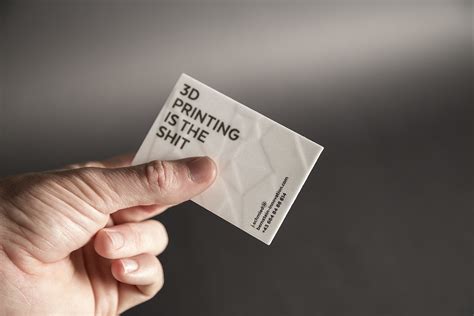 3D Printed Business Cards :: Behance