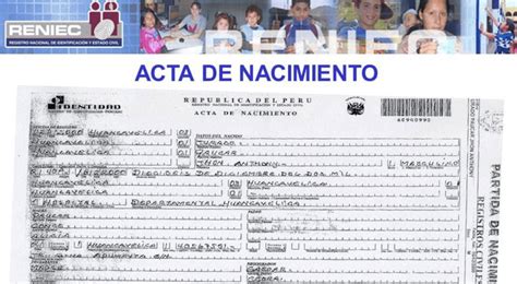 Certificado De Acta De Nacimiento O Partida De Nacimiento Servicio De | Porn Sex Picture