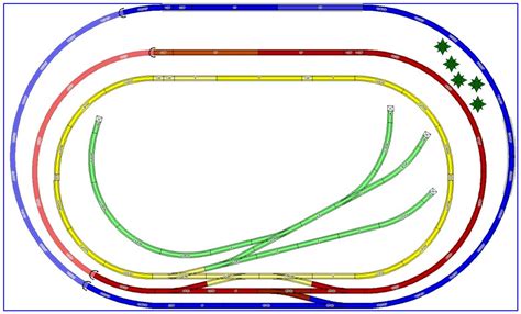 Bachmann EZ Track Layouts