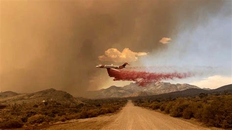 Massive California wildfires continue to spread due to erratic winds ...