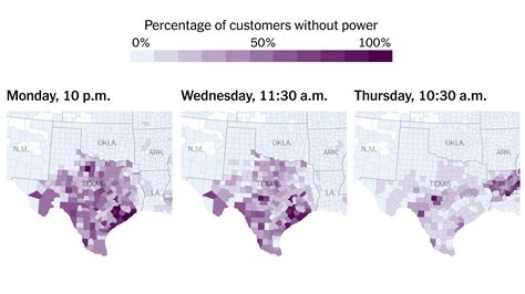 Winter Storm and Texas Power Outage Map - The New York Times