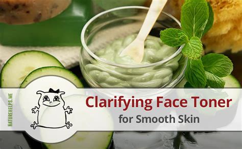 DIY Clarifying Face Toner for Smooth Skin