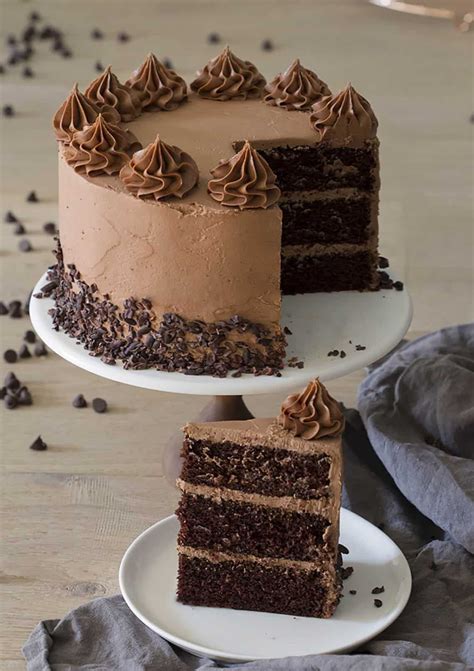 Chocolate Cake | Chocolate cake designs, Chocolate cake recipe, Mocha cake