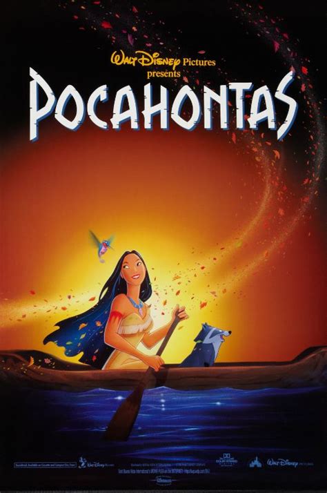 Pocahontas (1995) – Original Disney One Sheet Movie Poster - Hollywood ...