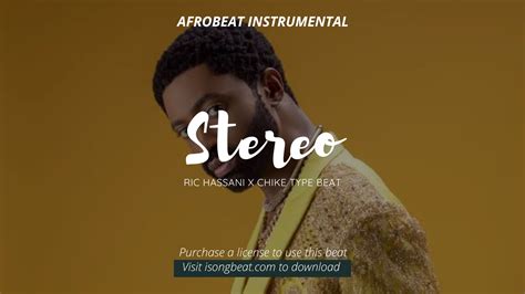 “Stereo” Ric Hassani x Chike Type Beat 2022 x Afropop Instrumental ...