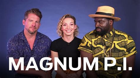 Meet the cast of the new "Magnum P.I." reboot - YouTube