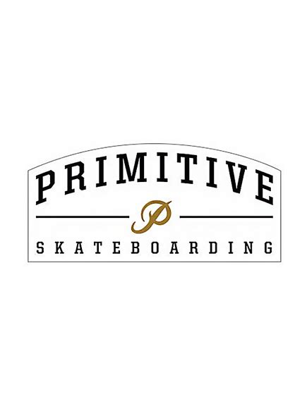 Primitive Skateboarding Logo Sticker – longboardlovesg