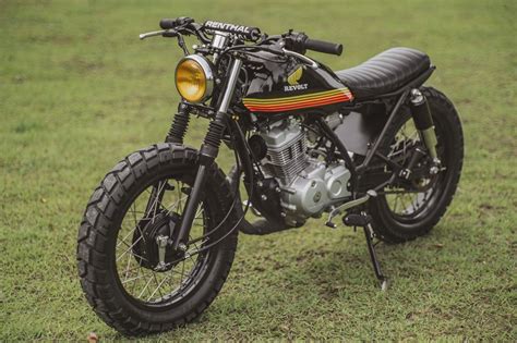 Honda TMX 150 Supremo Brat Tracker by Revolt Cycles | Brat bike, Honda ...