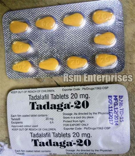 Tadalafil Tablets,Tadaga 2.5mg,Tadaga 5mg,Tadaga 10mg,Tadaga 20mg ...