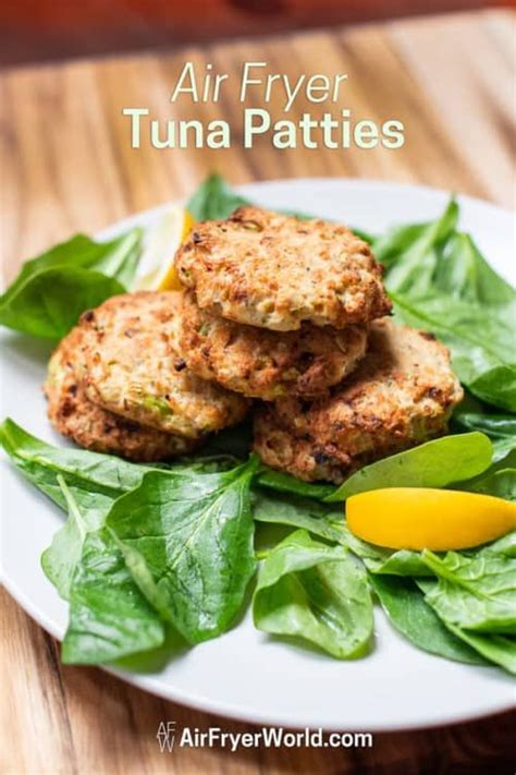 Air Fryer Tuna Patties Recipe LOW CARB and HEALTHY | Air Fryer World ...