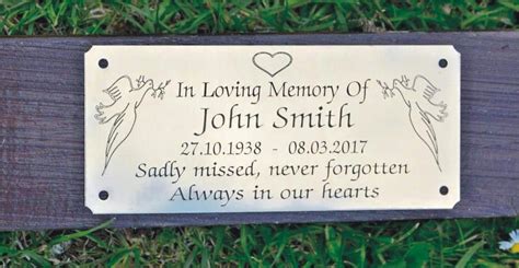 Engraved Metal Plaques