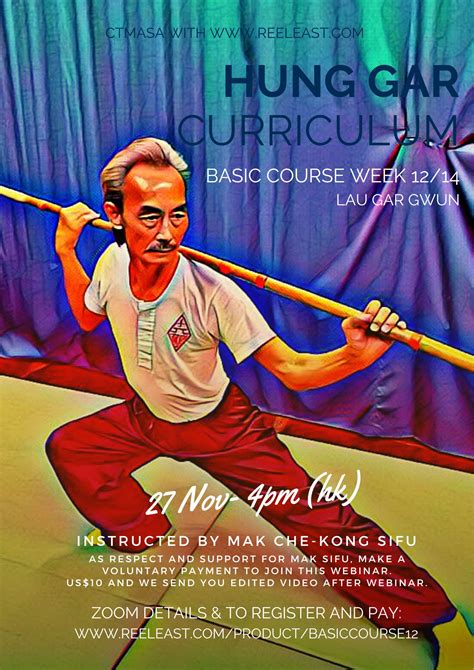 Hung Gar Basic Course - Martial Club