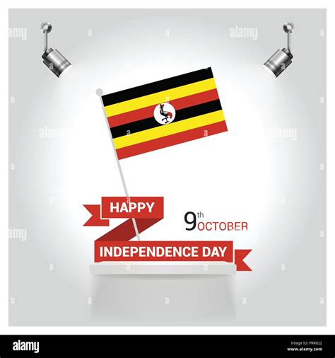 Uganda Independence day design vector Stock Vector Image & Art - Alamy