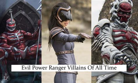 15 Evil Power Ranger Villains Of All Time