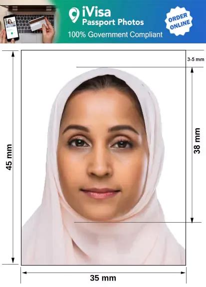 Morocco Passport/Visa Photo Requirements and Size