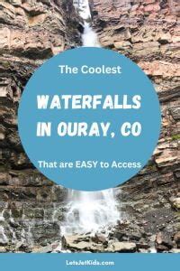 3 Waterfalls in Ouray that are Easy to See!