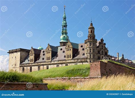 Denmark, Hamlet Castle. Kronborg Stock Image - Image of city, heritage: 33242007