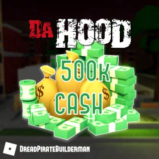 Other | 500k DA HOOD CASH - Game Items - Gameflip