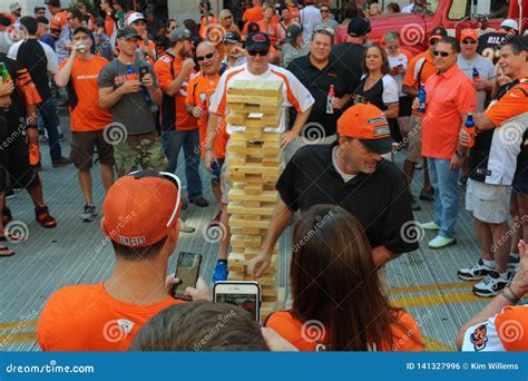 Tailgate of the Cincinnati Bengals Home Based Paul Brown Stadium ...