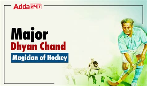 Major Dhyan Chand: Know all about 'magician of hockey'