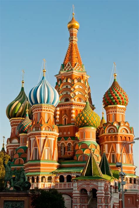 St. Basil S Cathedral, Red Square Stock Image - Image of moscow, tsar ...