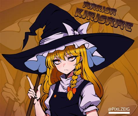 ArtStation - Marisa Kirisame fanart