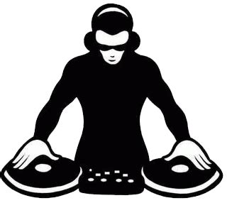 Silhouette Music DJ Clipart for Free Download | FreeImages - Clip Art Library