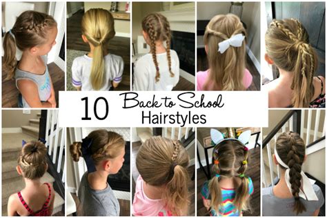 10 Quick and Easy Back to School Hairstyles for Kids