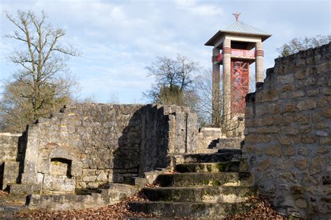 Exploring the ruins of the Dudelange Castle - Luxembourg - Road Trips around the World