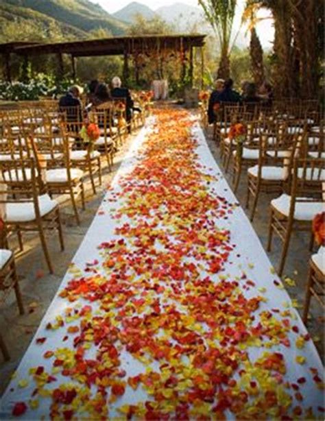 Fall Weddings » 29 Awesome Wedding Aisle Decorations for Fall Wedding ...