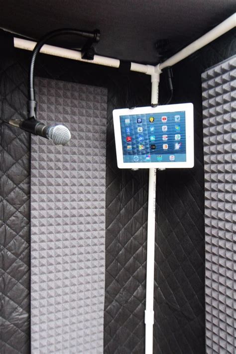 Portable Stand-In Vocal Booth for Travel #ProAudioWarehouse | Music studio room, Recording ...