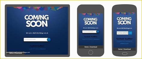 Coming soon Landing Page Template Free Of 23 Best Ing soon Landing Page ...