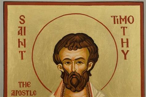 Saint Timothy the Apostle Orthodox Icon - BlessedMart