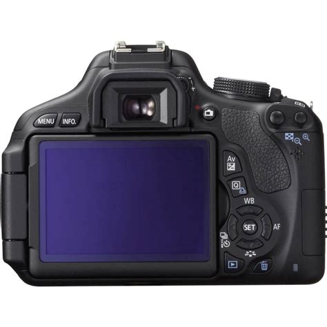 Canon EOS 600D With EF-S 18 - 55 mm IS II Lens Digital SLR Camera Kit ...