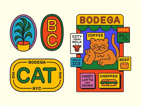 Bodega Cat pt.III by Damian Orellana on Dribbble