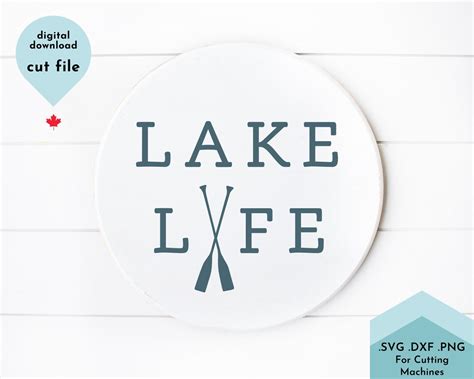 Lake Life SVG Summer SVG Lake Sign Svg Vacation Svg - Etsy Canada