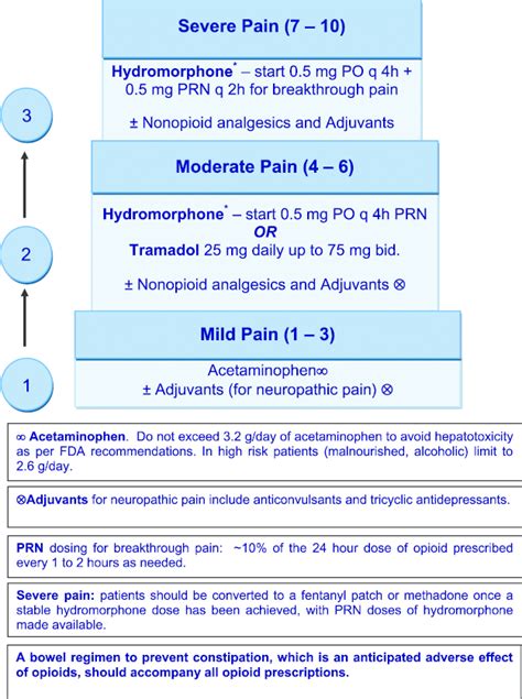 | Modified analgesic ladder for chronic pain management in patients ...