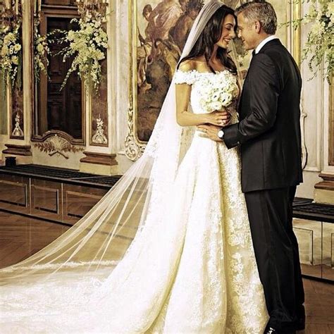 Amal Alamuddin and George Clooney’s wedding – Amal Clooney Style