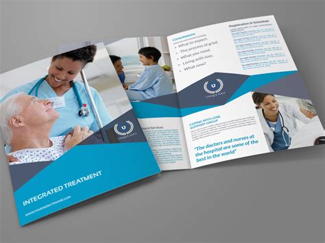 Medical Care Bi Fold Brochure Template by OWPictures on Dribbble