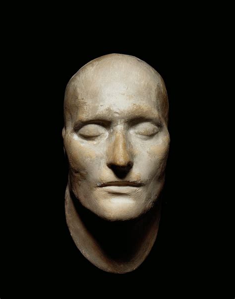 Death mask of Napoleon Bonaparte, 1821