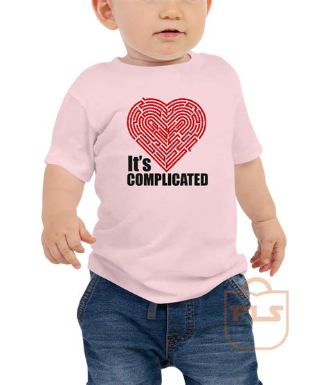 It's Complicated Heart Toddler T Shirt- FEROLOS.COM