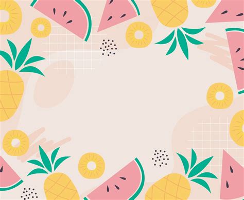 Summer Fruits Background | FreeVectors