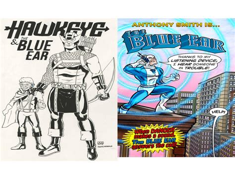 Marvel team creates deaf superhero called Blue Ear in honor of boy ...